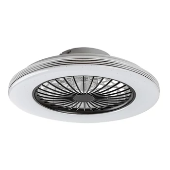 Rabalux DALFON2 mennyezeti ventilátoros lámpa fém, műanyag, fekete, fehér, LED, 48W, 3100lm, 3000K-6500K - 71330