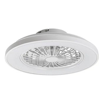 Rabalux DALFON2 mennyezeti ventilátoros lámpa fém, műanyag, fehér, LED, 48W, 2400lm, 3000K-6500K - 71332