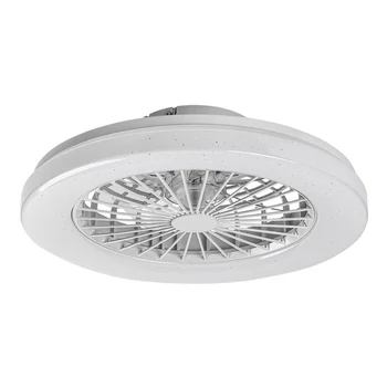 Rabalux DALFON2 mennyezeti ventilátoros lámpa fém, műanyag, fehér, LED, 48W, 3500lm, 3000K-6500K - 71333
