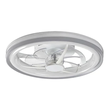 Rabalux FANRICIUS mennyezeti ventilátoros lámpa műanyag, ezüst, fehér, LED, 40W, 2200lm, 3000K-4000K-6000K - 71335