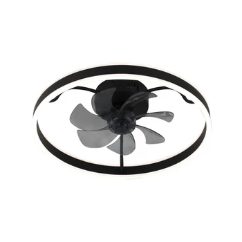 Rabalux FANFY mennyezeti ventilátoros lámpa fém, akril, fekete, fehér, LED, 40W, 2200lm, 3000K-4000K-6000K - 71337