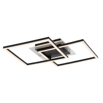 Rabalux OTTAVIA mennyezet lámpa fém, akril, fekete, fehér, LED, 28W, 3000K, 2300Lm - 71372