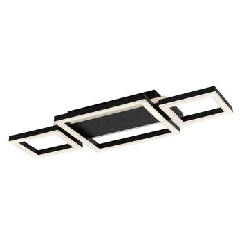 Rabalux DONYA mennyezet lámpa fém, akril, fekete, fehér, LED, 24W, 4000K, 1500Lm - 71374