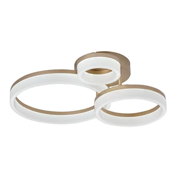 Rabalux AMILIA mennyezet lámpa fém, műanyag, arany, fehér, LED, 24W, 3000-4000-6500K, 2400Lm - 71383