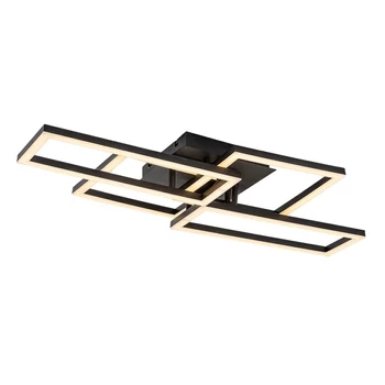 Rabalux DRUSUS mennyezet lámpa fém, műanyag, fekete, fehér, LED, 40W, 3000-6500K, 3050Lm - 71389