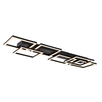 Rabalux FATMA mennyezet lámpa fém, műanyag, fekete, fehér, LED, 40W, 3000-6500K, 3500Lm - 71390