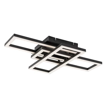 Rabalux MERENI mennyezet lámpa fém, műanyag, fekete, fehér, LED, 40W, 3000-6500K, 2560Lm - 71394