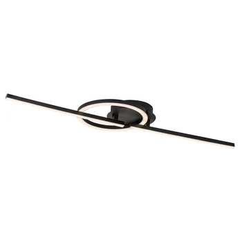 Rabalux TWISTERRA mennyezet lámpa fém, műanyag, fekete, fehér, LED, 24W, 4000K, 1800Lm - 71395