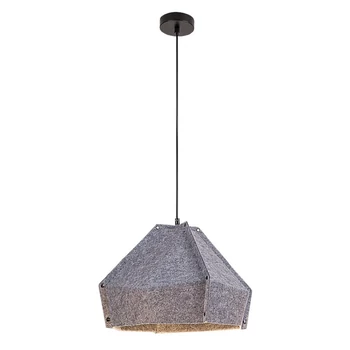 Rabalux LOMIRO függeszték fém, filc, fekete, szürke, E27 - 72000