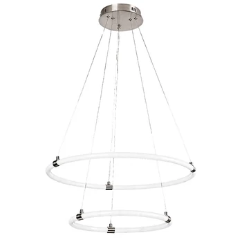 Rabalux IRELIA függeszték fém, akrill, króm, fehér, LED, 3000K-6000K, 55W, 4700lm - Rabalux-72009