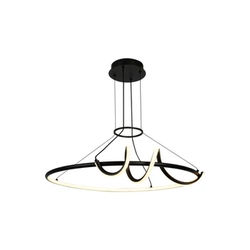 Rabalux MENAZI függeszték fém, szilikon, fekete, fehér, LED, 46W, 3000-6500K, 4160Lm - 72022