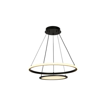 Rabalux JASERO függeszték fém, szilikon, fekete, fehér, LED, 42W, 3000-6500K, 2260Lm - 72040