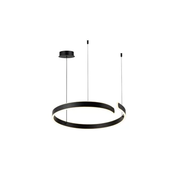 Rabalux SILNORA függeszték fém, szilikon, fekete, fehér, LED, 45W, 3000-4000-6500K, 3000Lm - 72115