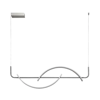 Rabalux JARNELLE függeszték fém, műanyag, króm, fehér, LED, 35W, 2450lm, 3000K - 72233