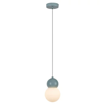 Rabalux GELLIA függeszték fém, üveg, kék, fehér, G9 - 72279