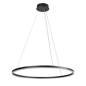 Rabalux ISAURE függeszték fém, akril, fekete, fehér, LED, 45W, 3000lm, 3000K-4000K-6500K - 72302