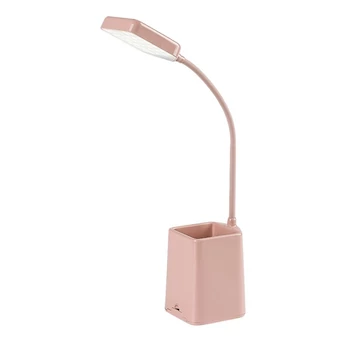 Rabalux ARVID asztali lámpa műanyag, rózsaszín, fehér, LED, 6W, 5000K, 300Lm - 74245