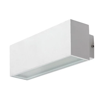 Rabalux MATARO kültéri fali lámpa fém, üveg, fehér, LED, 4000K, 10W, 970lm, IP54 - 77076