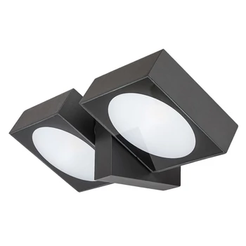 TELDE kültéri fali lámpa fém, üveg, antracit, áttetsző, LED, 3000K, 14W, 900lm, IP54 - 77101