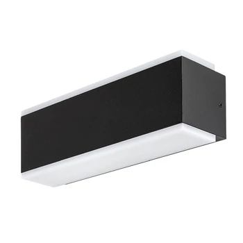 Rabalux MATARO kültéri fali lámpa fém, műanyag, fekete, fehér, LED, 12W, 950lm, 3000K, IP54 - 77114