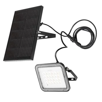 Rabalux MELK kültéri szolár lámpa műanyag, fekete, áttetsző, LED, 6.5W, 1000lm, 3000K-4000K-6500K, IP65 - 77141