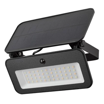 Rabalux TARCAL kültéri szolár lámpa műanyag, üveg, fekete, fehér, LED, 8W, 1200lm, 3000K-4000K-6500K, IP65 - 77160