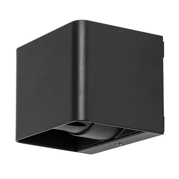 Rabalux HALLSTATT kültéri fali lámpa fém, üveg, antracit, áttetsző, LED, 10W, 320lm, 3000K, IP54 - 77168