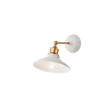 Redo SPINNER fali lámpa fém, fehér, E27 - 01-1290