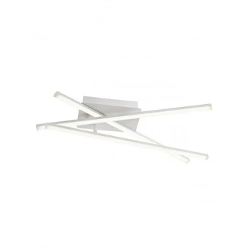 Redo YUNO mennyezeti lámpa fém, fehér, LED, 26W, 1686lm, 3000K - 01-2965