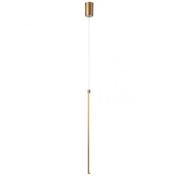 Redo TABOO függeszték fém, arany, LED, 9W, 658lm, 3000K - 01-3115