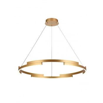 Redo CASTLE függeszték fém, arany, LED, 45W, 2700lm, 3000K - 01-3175