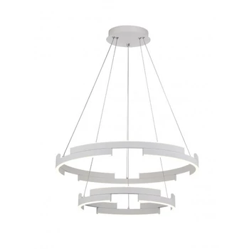 Redo CASTLE függeszték fém, fehér, LED, 60W, 3600lm, 3000K - 01-3177