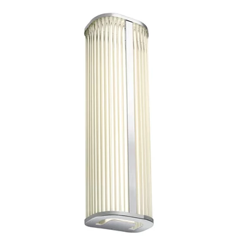 Redo RIGO fali lámpa fém, üveg, króm, áttetsző, LED, 20W, 1910lm, 3000K-4000K, IP44 - 01-4315