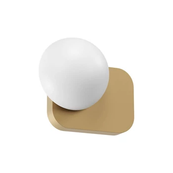 Redo LUMIEN mennyezeti lámpa fém, üveg, arany, fehér, LED, 7W, 366lm, 2700K-3000K - 01-4323