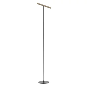 Redo PRAXI állólámpa fém, fekete, barna, LED, 8.3W, 389lm, 3000K - 01-4398