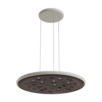 Redo NEBA függeszték fém, filc, szürke, fekete, LED, 48.5W, 3505lm, 3000K - 01-4403