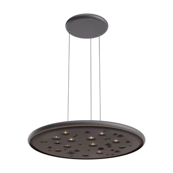 Redo NEBA függeszték fém, filc, fekete, LED, 48.5W, 3505lm, 3000K - 01-4404