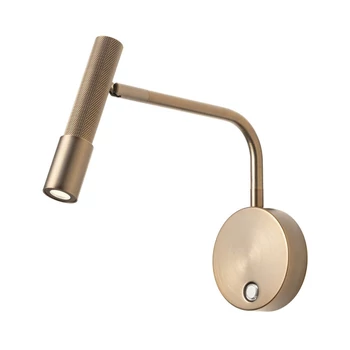 Redo DRILL fali lámpa fém, bronz, LED, 8W, 530lm, 3000K - 01-4439