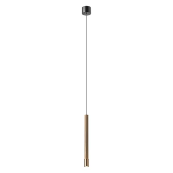 Redo DRILL függeszték fém, bronz, fekete, LED, 8.5W, 640lm, 3000K - 01-4451
