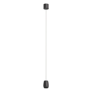 Redo CRISP függeszték fém, fekete, LED, 10.5W, 562lm, 2700K-3000K - 01-4496