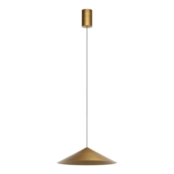 Redo KONOS függeszték fém, sárgaréz, LED, 10W, 529lm, 2700K - 01-4612