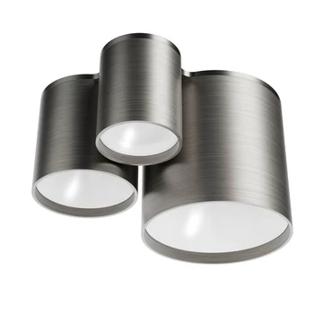 Redo HERA mennyezeti lámpa fém, műanyag, nikkel, fehér, LED, 31W, 1766lm, 2700K-3000K - 01-4706