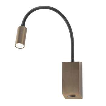 Redo HELLO fali lámpa fém, bronz, LED, 3W, 240lm, 3000K - 01-4802