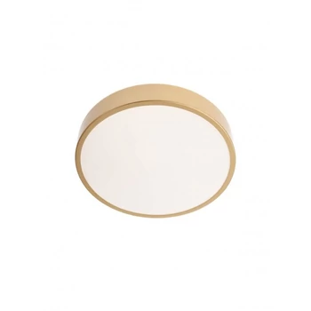 Redo KNOB mennyezeti lámpa fém, akril, arany, opál, LED, 24W, 1380lm, 3000K-6500K - 05-929