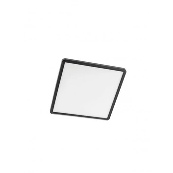Redo MEMO mennyezeti lámpa műanyag, fekete, opál, LED, 24W, 1900lm, 3000K-4000K-6500K, IP54 - 05-937