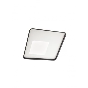 Redo SINTESI mennyezeti lámpa fém, műanyag, fehér, fekete, LED, 53W, 3285lm, 3000K-6000K - 05-961
