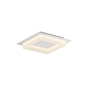 Redo PERIMETRO mennyezeti lámpa fém, akril, fehér, LED, 28W, 1655lm, 3000K-4000K-6500K - 05-971