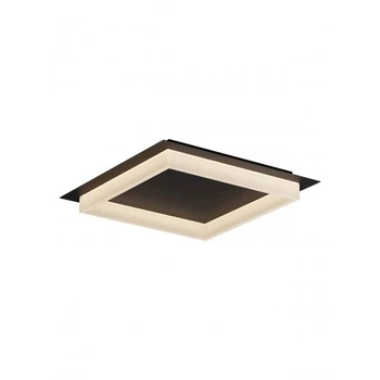 Redo PERIMETRO mennyezeti lámpa fém, akril, fekete, fehér, LED, 40W, 2650lm, 3000K-4000K-6500K - 05-979