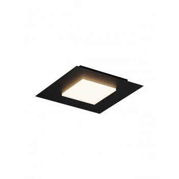Redo TATAMI mennyezeti lámpa fém, akril, fekete, fehér, LED, 28W, 1465lm, 3000K-4000K-6500K - 05-991