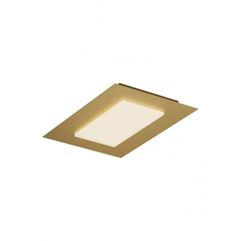 Redo TATAMI mennyezeti lámpa fém, akril, arany, fehér, LED, 36W, 2340lm, 3000K-4000K-6500K - 05-993